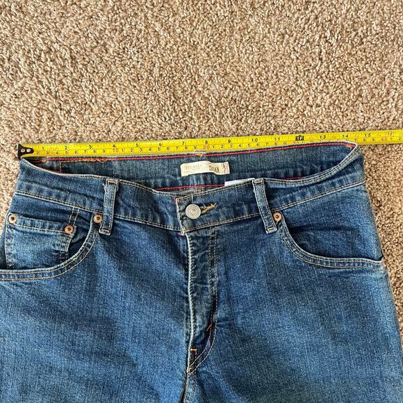 Levi’s 550 Relaxed Fit Bootcut Jeans Men’s 36x32 Dark Wash Denim Made in Egypt - Picture 5 of 8